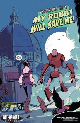 Publicado el primer adelanto del cómic 'Monstro Mechanica' #1