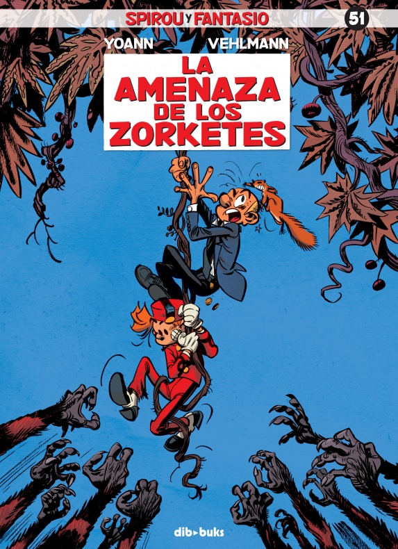 Reseña de 'Spirou y Fantasio 53. La trampa viperina' 2 Portada Spirou 51 La amenaza de los Zorketes