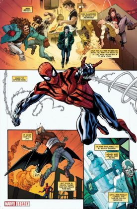 Araña Escarlata, Ben Reilly, Legacy, Marvel, Peter David, Primer Pages, Spiderman, Will Sliney