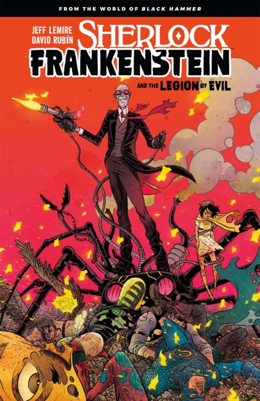 Un vistazo a las portadas oficiales y alternativas de 'Sherlock Frankenstein and the Legion of Evil' 5 Sherlock Frankenstein