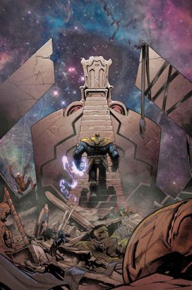 Thanos derrota a todo el Universo Marvel en Marvel Legacy
