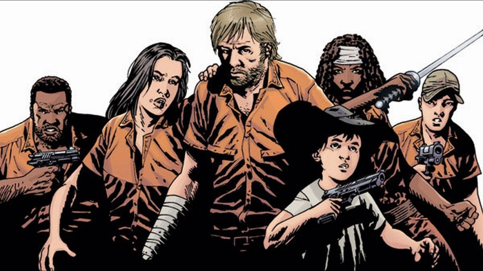The walking dead comic