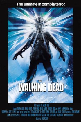'The walking dead' conmemora sus 100 capítulos con pósters de películas clásicas