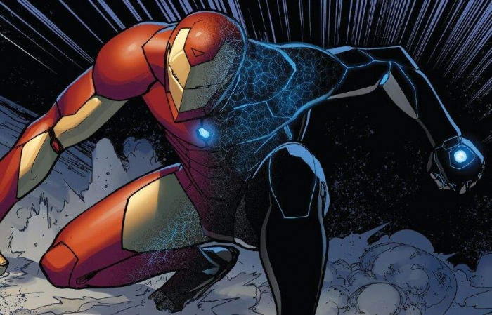 Toni Stark armadura Iron Man