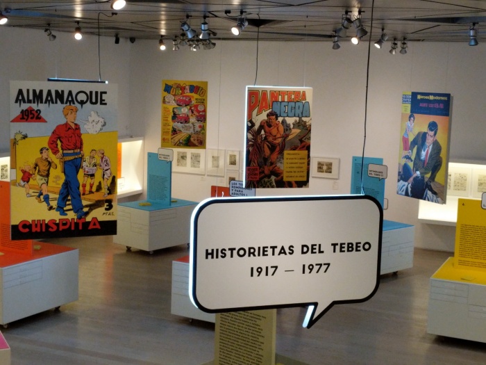 100 años leyendo tebeos Exposición HISTORIETAS DEL TEBEO. 1917 — 1977