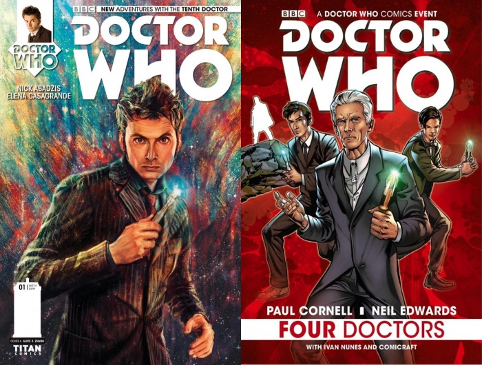 Doctor Who Titan Comics Cuatro Doctores