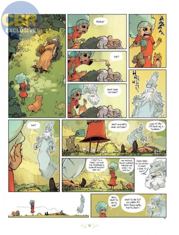 Primer vistazo a 'Elenora Mandragora: Daughter of Merlin'