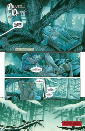 DC muestra 'Green arrow annual' #1 en un adelanto