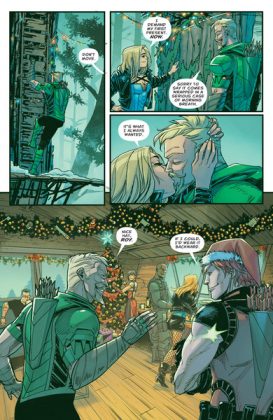 DC muestra 'Green arrow annual' #1 en un adelanto