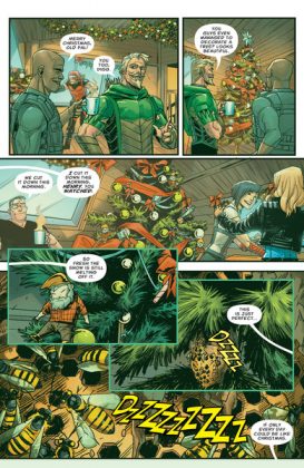 DC muestra 'Green arrow annual' #1 en un adelanto