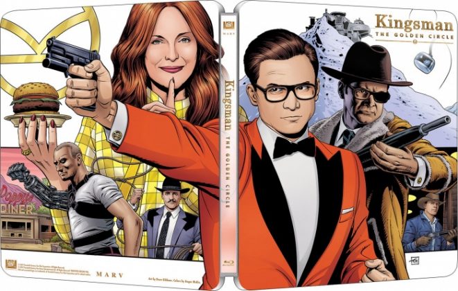 Mostradas las distintas ediciones domésticas de 'Kingsman: El círculo dorado'