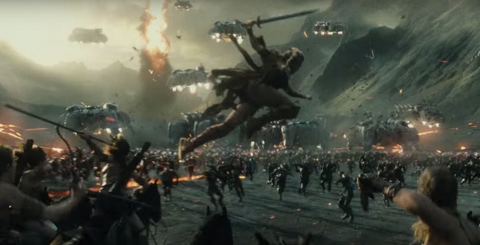 Liga de la Justicia - batalla amazonas Liga de la Justicia - batalla amazonas