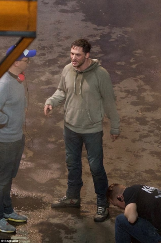 Primeras imágenes de Tom Hardy desde el set de la película de Venom