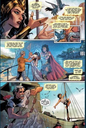 Publicado el primer vistazo de 'Wonder Woman' #35 con el hermano de Diana