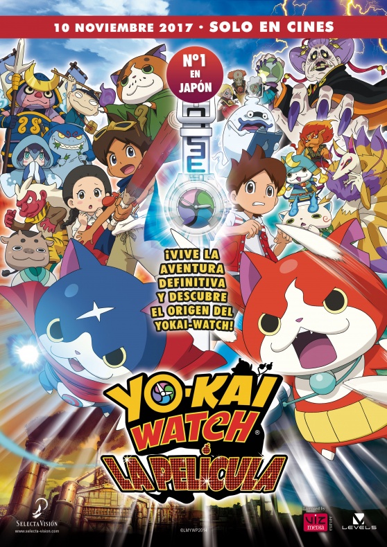 SalónMangaBCN | SelectaVisión presenta sus novedades 19 Yo-Kai-Watch-La-Pelicula.-Estreno-en-cines-el-10-de-noviembre - SelectaVisión