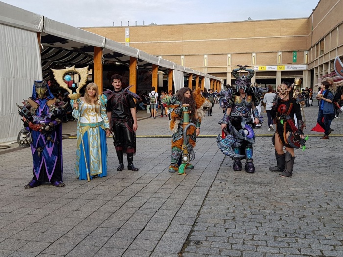 Foto cosplay salon del manga