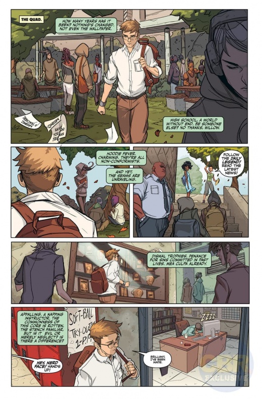 Giles llega a la escuela en el primer vistazo a ‘Buffy the Vampire Slayer: Giles’ 2 Buffy the Vampire Slayer: Giles, Joss Whedon