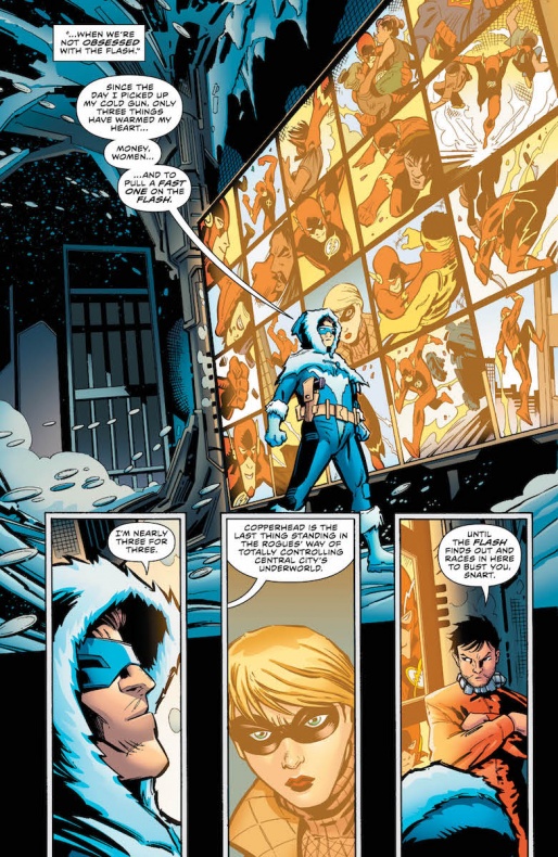 El Capitán Frío controla el crimen en el nuevo adelanto del 'The Flash' #37 5 Capitán Frío, DC Comics, The Flash
