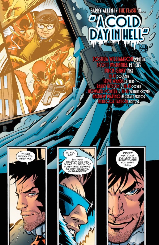 El Capitán Frío controla el crimen en el nuevo adelanto del 'The Flash' #37 6 Capitán Frío, DC Comics, The Flash