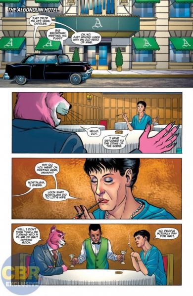 Reseña de Huyamos por la izquierda: Las crónicas del León Melquíades 5 DC Comics, ECC Ediciones, Mark Russell, Mike Feehan