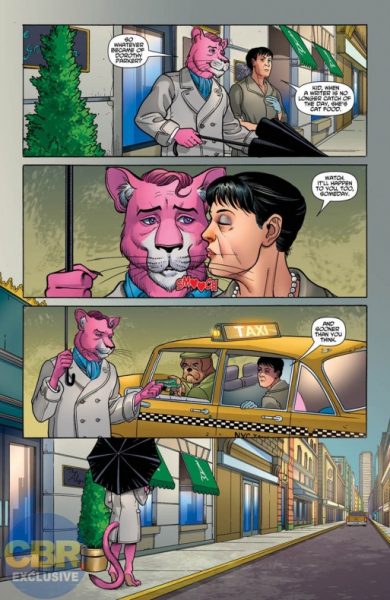 Reseña de Huyamos por la izquierda: Las crónicas del León Melquíades 3 DC Comics, ECC Ediciones, Mark Russell, Mike Feehan