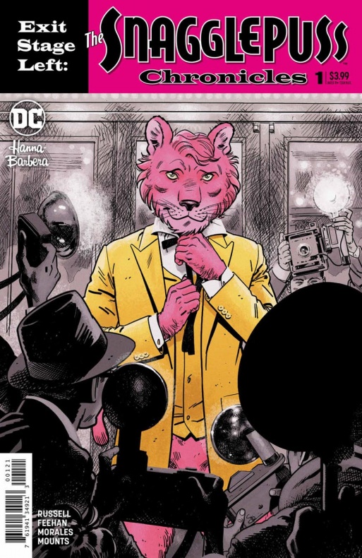 Primer vistazo al 'Exit Stage Left: The Snagglepuss Chronicles' #1 6 DC Comics, Exit Stage Left: The Snagglepuss Chronicles, Mark Russell, Mike Feehan