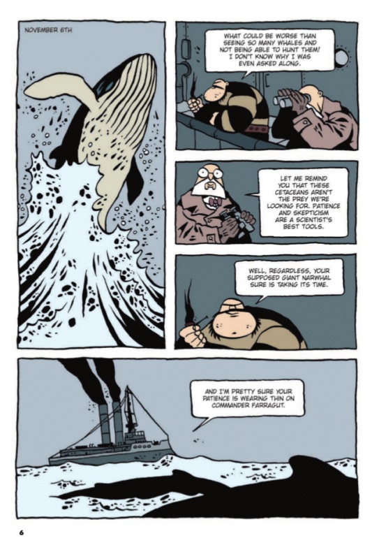 Adelanto de 'Nemo', la nueva edición del cómic que adapta la novela de Julio Verne 5 Bruño, IDW, Nemo