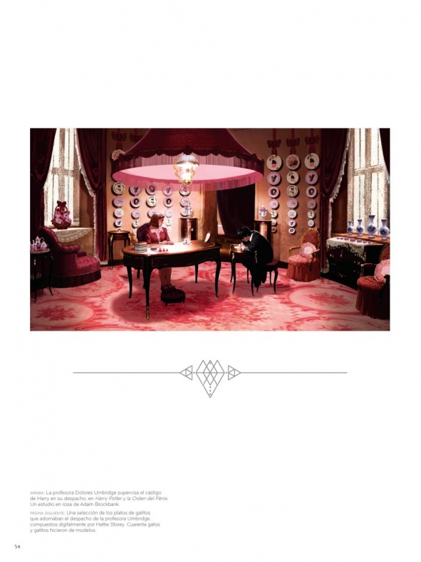 Reseña de 'El arte de Harry Potter' 8 Despacho profesora Umbridge