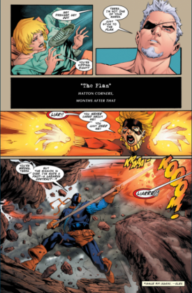 La complicada relación entre Deathstroke y Terra se verá en 'Deathstroke' #27