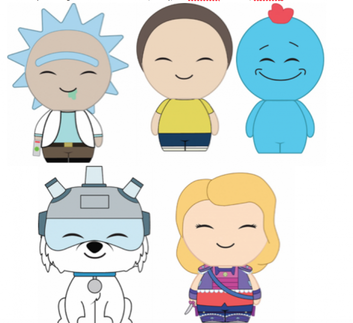 Revelados nuevos Funko Pop! de la línea de ‘Rick and Morty’ 4 Funko Pop!, Rick and Morty