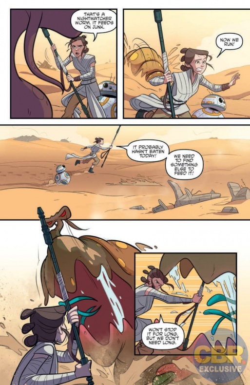 Anunciado el cómic 'Star Wars: Forces of Destiny - Rey’