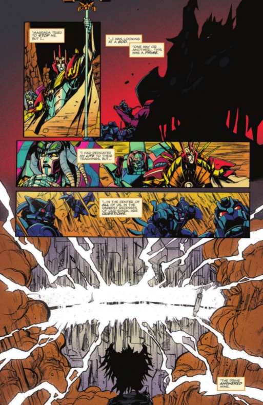 Onyx Prime vuelve en el adelanto del 'Optimus Prime' #15