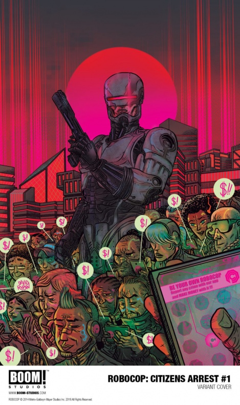 Boom! Studios presenta 'Robocop: Citizens Arrest', un nuevo vistazo a la justicia del futuro 2 Robocop Citizens Arrest (1)