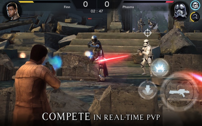 El juego de móvil 'Star Wars: Rivals' celebrará los duelos más importantes de la saga