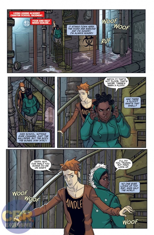 El profesor se convierte en alumno en el avance del ‘Giles’ #1 2 Dark Horse, Giles, Joss Whedon