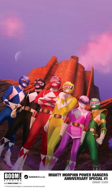 BOOM! Studios anuncia un nuevo cómic de los Power Rangers por su 25 aniversario 3 Power Rangers (2)