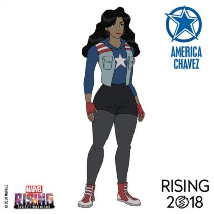 Marvel revela los diseños de los personajes de 'Marvel Rising'