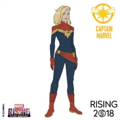 Marvel revela los diseños de los personajes de 'Marvel Rising'
