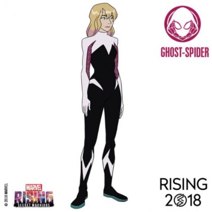 Marvel revela los diseños de los personajes de 'Marvel Rising'