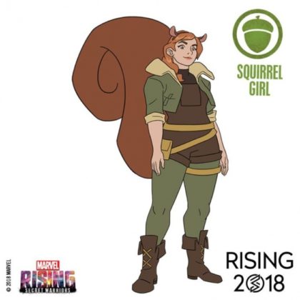Marvel revela los diseños de los personajes de 'Marvel Rising'