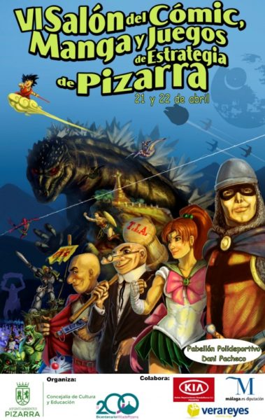 VI Salón del Cómic, Manga y Juegos de Estrategia de Pizarra (Málaga)