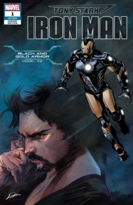 'Tony Stark: Iron Man' #1 contará con hasta veinte portadas alternativas