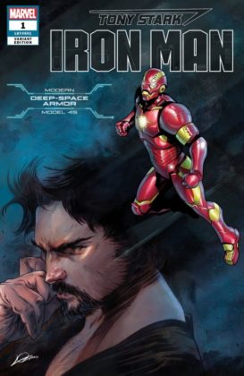 'Tony Stark: Iron Man' #1 contará con hasta veinte portadas alternativas