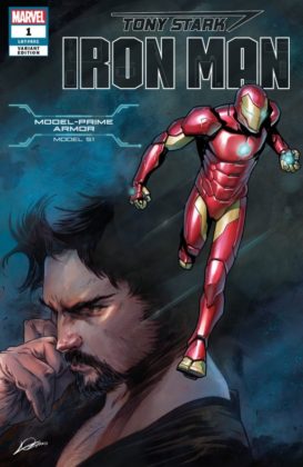 'Tony Stark: Iron Man' #1 contará con hasta veinte portadas alternativas