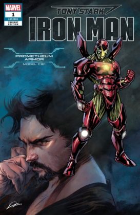 'Tony Stark: Iron Man' #1 contará con hasta veinte portadas alternativas