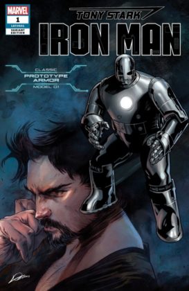 'Tony Stark: Iron Man' #1 contará con hasta veinte portadas alternativas