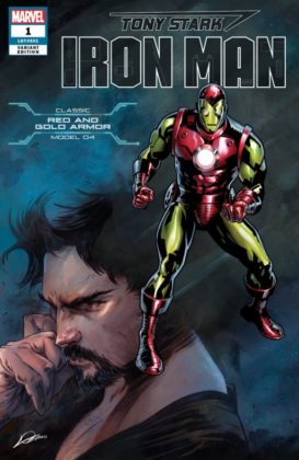 'Tony Stark: Iron Man' #1 contará con hasta veinte portadas alternativas