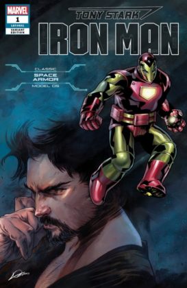 'Tony Stark: Iron Man' #1 contará con hasta veinte portadas alternativas