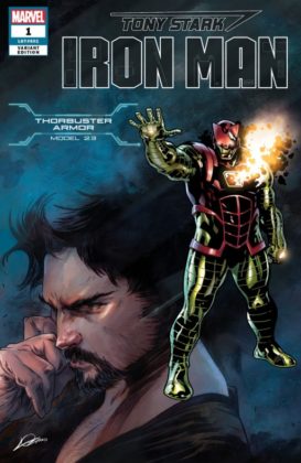 'Tony Stark: Iron Man' #1 contará con hasta veinte portadas alternativas