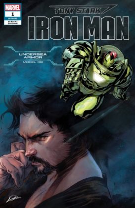 'Tony Stark: Iron Man' #1 contará con hasta veinte portadas alternativas
